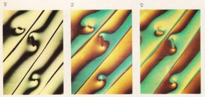 Интерференционное Изображение волокон полиэфирной смолы